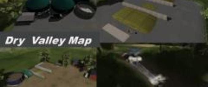 Maps Dry Valley Map with BGA Landwirtschafts Simulator mod