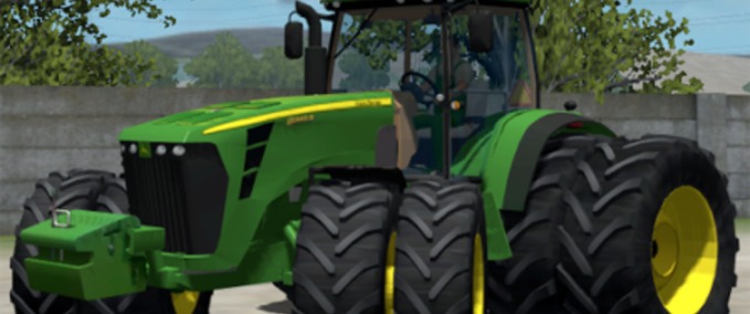 8000er John Deere 8345R v3 Landwirtschafts Simulator mod