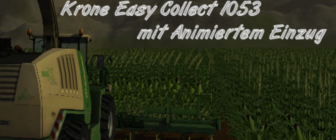 Schneidwerke & Schneidwerkswagen Krone Easy Collect 1053 Landwirtschafts Simulator mod