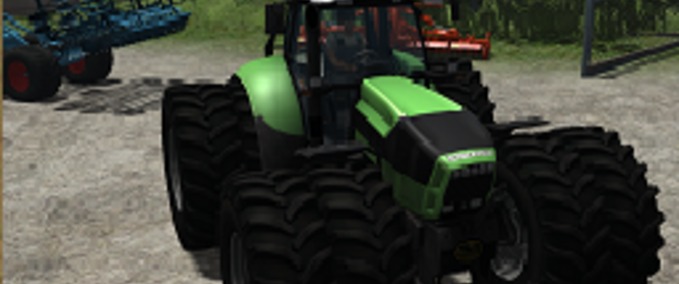 Deutz Fahr Deutz X720 Agrotron Zwillingsreifen Landwirtschafts Simulator mod