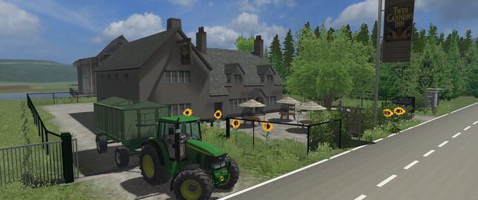 Gebäude mit Funktion Zeitgesteuertes Schiebetor Landwirtschafts Simulator mod