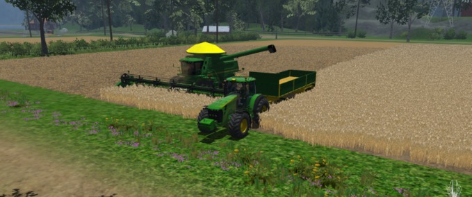 John Deere John Deere 9770 Hawk Hill Ready Landwirtschafts Simulator mod
