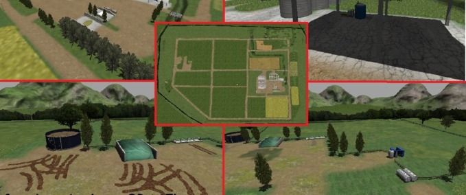 Maps Silage Grass Map Landwirtschafts Simulator mod