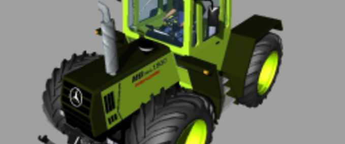 FS22: Tractors Mercedes Benz mods for Farming Simulator