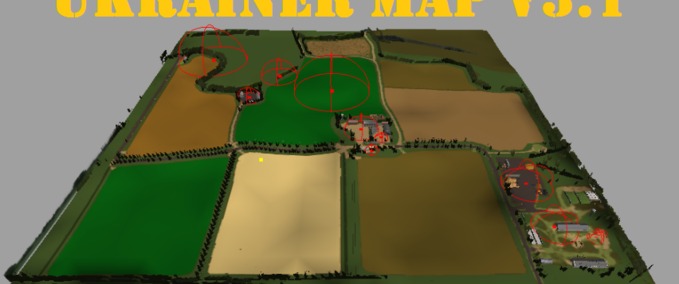 Maps Ukrainian Map  Landwirtschafts Simulator mod