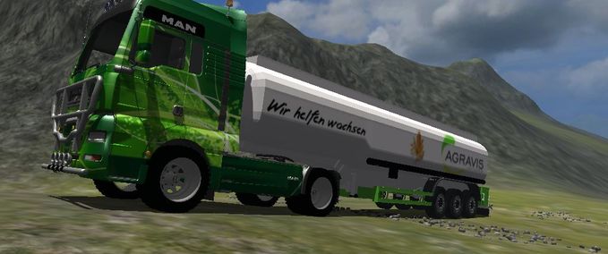 LKWs Agravis Tanklastzug Landwirtschafts Simulator mod
