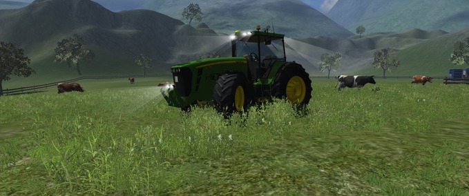 8000er John Deere 8530 AutoPowr Chiptuning Landwirtschafts Simulator mod