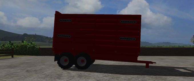 Silage redrock silage trailer  Landwirtschafts Simulator mod