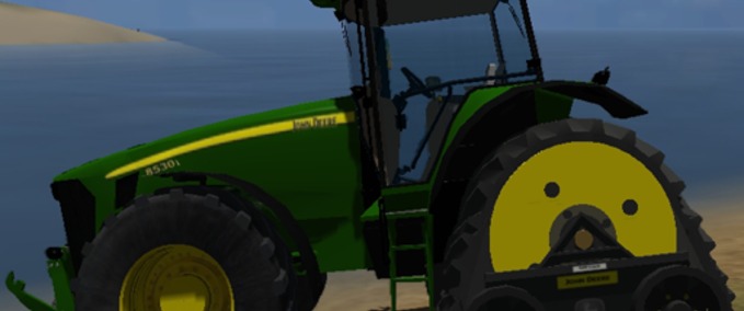 8000er John Deere 8530 Half-Track Landwirtschafts Simulator mod