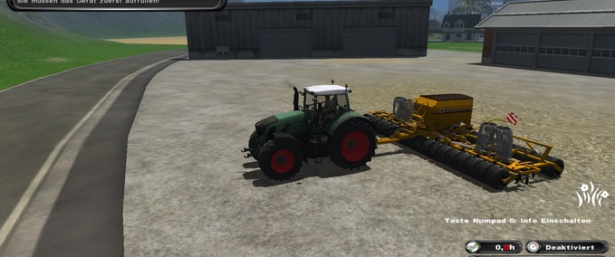 Saattechnik Agroindurain MX2000 Landwirtschafts Simulator mod
