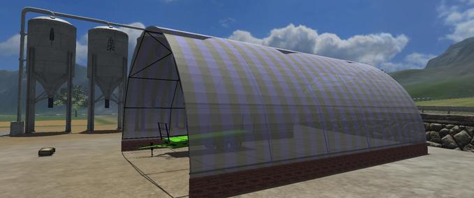 Gebäude Glassroof Shed  Landwirtschafts Simulator mod