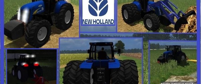 New Holland New Holland T8040 Pack Landwirtschafts Simulator mod