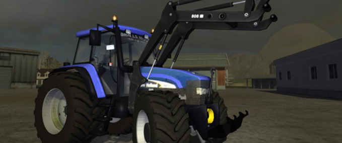 New Holland New Holland TM 155 mit Frontlader Landwirtschafts Simulator mod