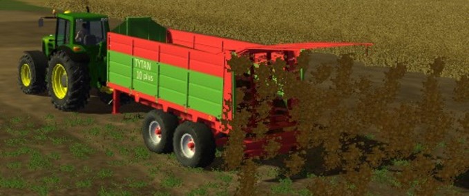 Miststreuer UNIA TYTAN 10 PLUS Landwirtschafts Simulator mod
