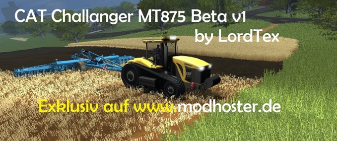 Cat CAT Challenger Beta MT 875B Landwirtschafts Simulator mod