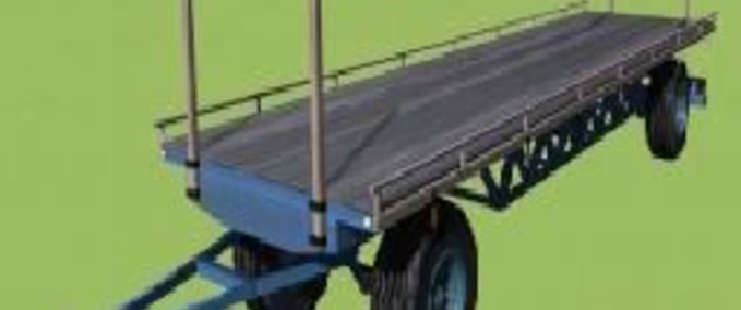 Ballentransport Ballenwagen Landwirtschafts Simulator mod