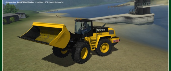 Bagger & Radlader Deere Shovel pack Landwirtschafts Simulator mod