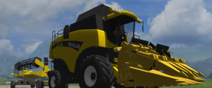 New Holland CX740 Pack  Mod Image