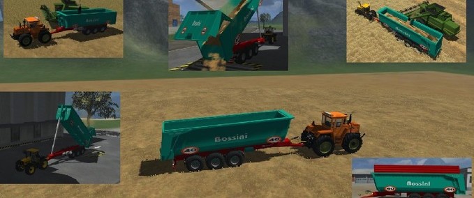 Tridem Bossini RA 200/8 Landwirtschafts Simulator mod