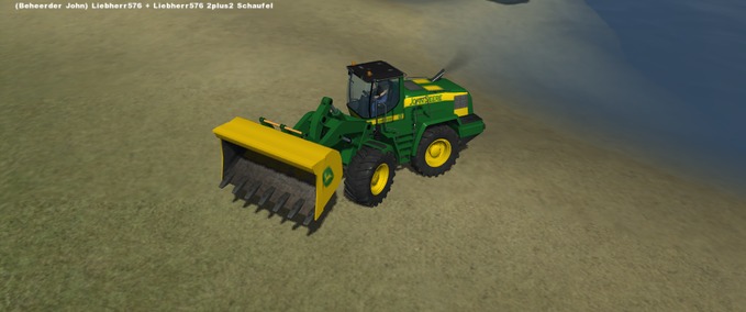 Bagger & Radlader John Deere shovel pack Landwirtschafts Simulator mod