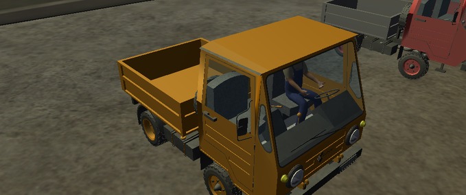 Sonstige Fahrzeuge Multicar orange Landwirtschafts Simulator mod