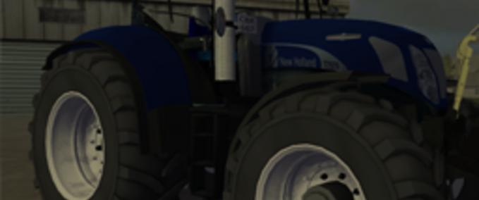 New Holland T7070 Blue Power Mod Image
