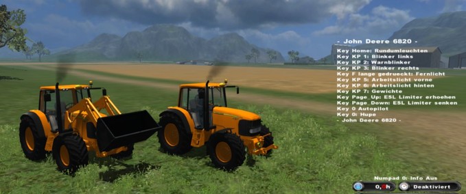 6000er John Deere 6820 Landwirtschafts Simulator mod