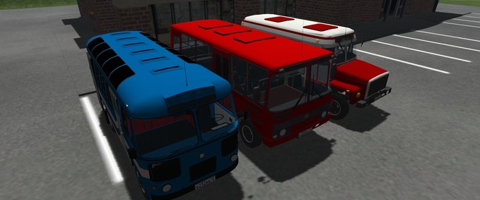 Sonstige Fahrzeuge Bus Pack Landwirtschafts Simulator mod