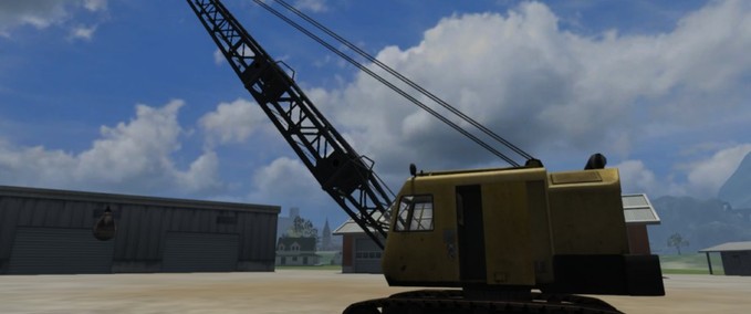 Bagger & Radlader Wrecking Ball Crane Landwirtschafts Simulator mod