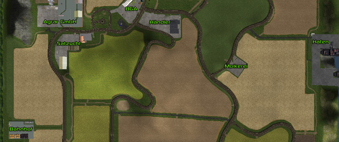 Maps Uckermark Map Landwirtschafts Simulator mod