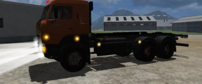 MAZ & Kamaz & Gaz Kamaz 6522 HKL  Farming Simulator mod