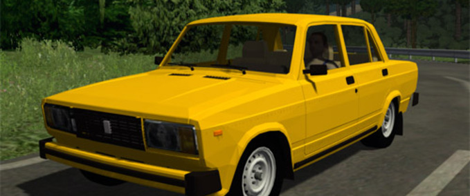 Lada 2105 Gelb Mod Image
