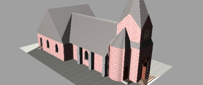 Gebäude Begehbare Kirche Landwirtschafts Simulator mod