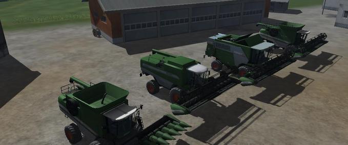 Fendt Combines and Cutters Pack Mod Image