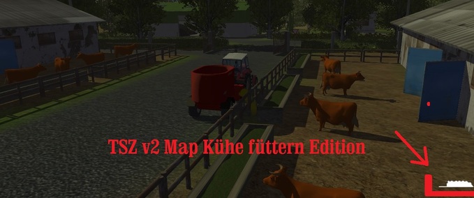 Maps TSZ Map BGA und Kühe füttern Edition Landwirtschafts Simulator mod