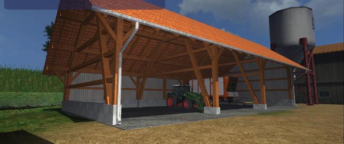 Gebäude Fahrzeug Unterstand Landwirtschafts Simulator mod