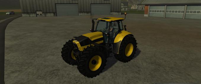Deutz Fahr Agro X720 Gold Landwirtschafts Simulator mod