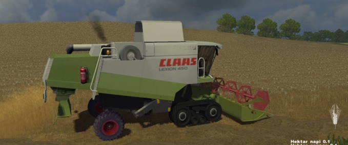 Lexion Claas Lexion 450 TerraTrac Landwirtschafts Simulator mod