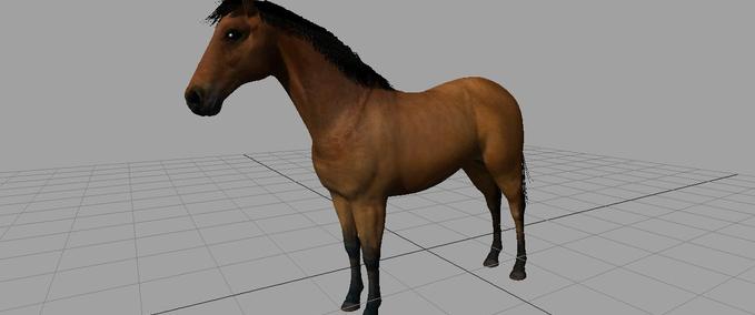Objekte High-Poly-Pferd Landwirtschafts Simulator mod