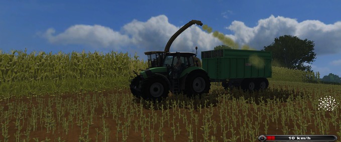 Tandem Gerbl TWK 160 Grün Landwirtschafts Simulator mod