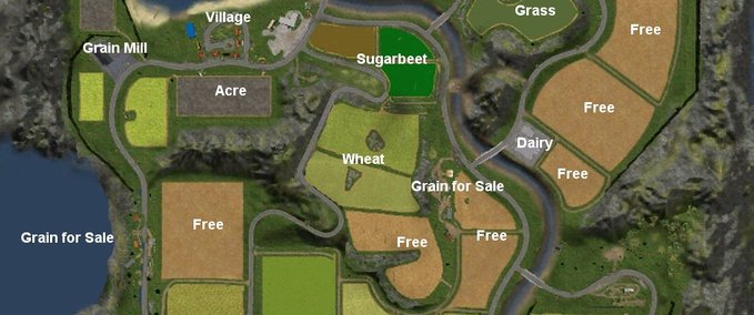 Maps FS 11 Map Landwirtschafts Simulator mod