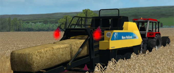 Pressen  New Holland BB 940 A Landwirtschafts Simulator mod