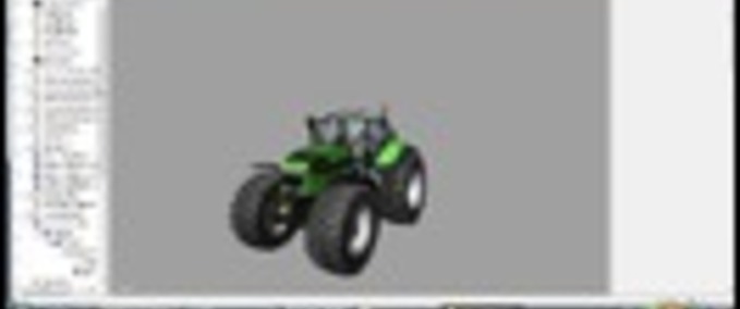 Deutz Fahr Deutz 740 dünnere Reifen Landwirtschafts Simulator mod