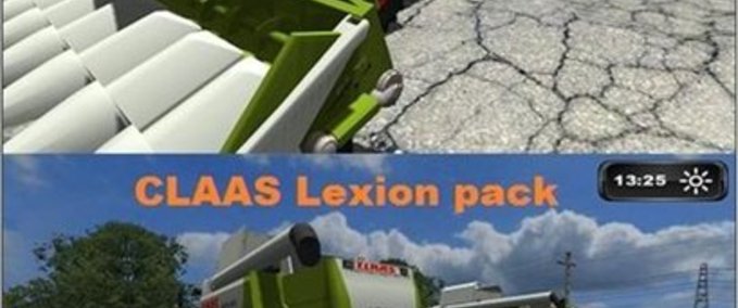 Claas Lexion 540 550 560 Pack Mod Image