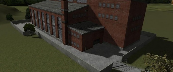 Gebäude mit Funktion Cotton Factory Landwirtschafts Simulator mod