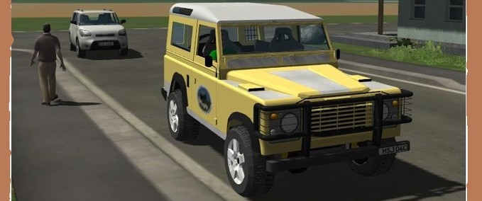 PKWs Land Rover Defender 90 Landwirtschafts Simulator mod