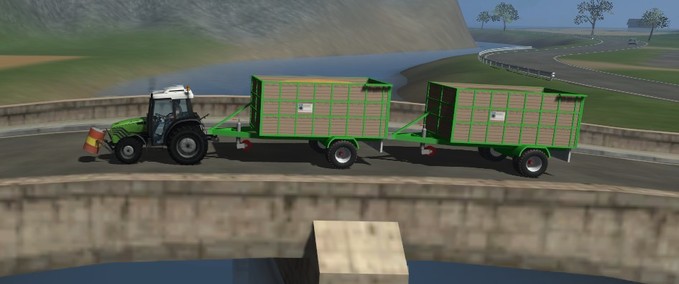 Sonstige Anhänger silagewagen VII Landwirtschafts Simulator mod