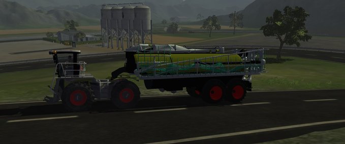 Verkehr XerionS mit KawecoGülleAuflieger Landwirtschafts Simulator mod
