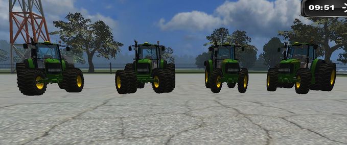 6000er JD 6420 pack Landwirtschafts Simulator mod