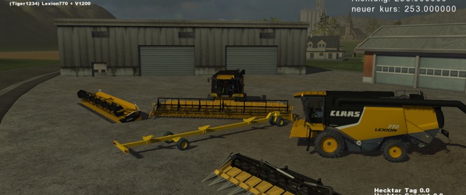 Claas Lexion 770 American Version Pack Mod Image